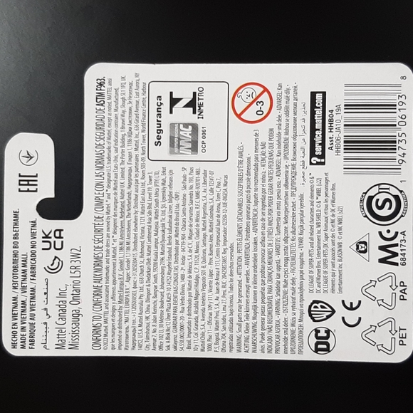 DC League of Super-Pets Ace Hound Mattel Micro Collection 1.75" Toy Cake Toppers - Picture 8 of 8